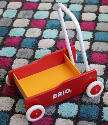 brio lauflernwagen zusammengebaut